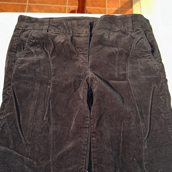 J. Crew Women's Black Wide Leg Corduroy Pants - Picture 2 of 7